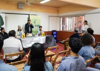 Mate en la Escuela. El presidente el INYM destacó la importancia de la vinculación entre el sector público y el privado