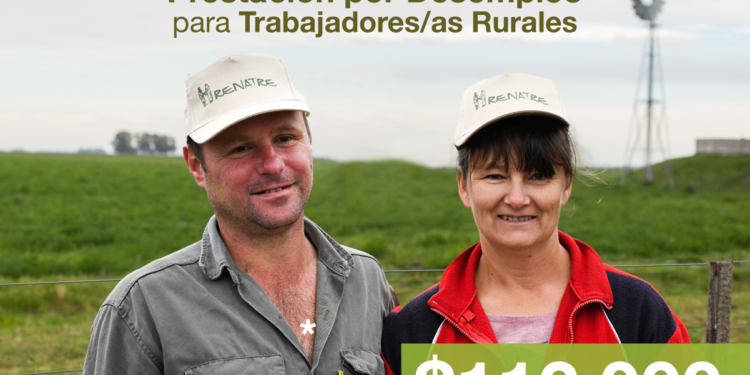 El RENATRE aumentó a $112.000 la prestación por desempleo a partir de mayo