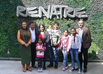 No fue un día más para esta familia rural