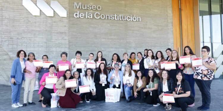 Mujeres misioneras ganadoras de los premios LÍA ENCALADA