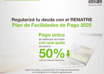 El RENATRE lanzó un nuevo plan de pago para regularizar deudas de la Seguridad Social