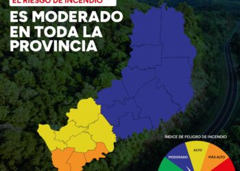 Aumenta el riesgo de incendios en varios departamentos de la zona sur y centro