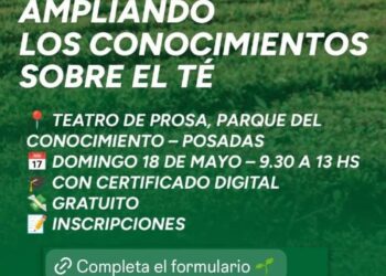 Abierta la inscripción para participar del curso gratuito “ampliando los conocimientos sobre el té”