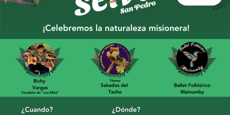 “Somos la selva” a San Pedro! Un festival gratuito para celebrar y proteger la biodiversidad de Misiones