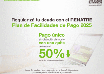 El RENATRE, Delegación MISIONES RECUERDA Plan de pago para regularizar deudas de la Seguridad social