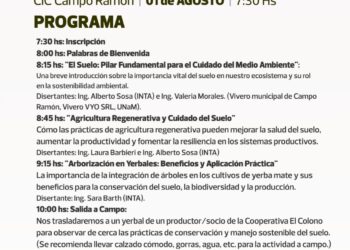  Jornada de Capacitación en Agricultura Regenerativa “Cultivando Vida en Nuestro Suelo”