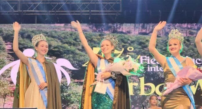 La nueva soberana de la Fiesta de la Yerba Mate