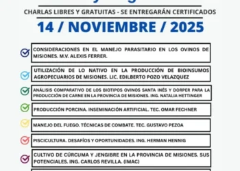 Expo Eldorado: jornada de Producción Animal y Vegetal