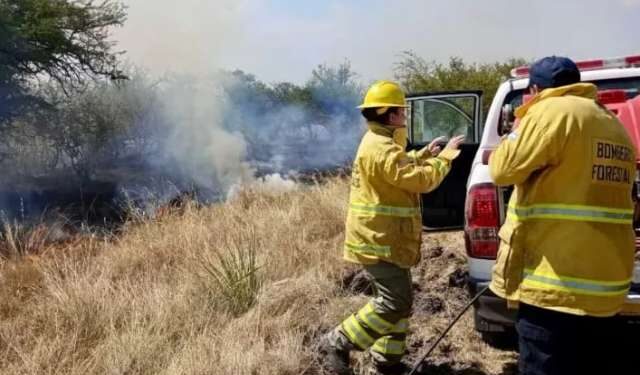 Alerta por los incendios forestales en Corrientes