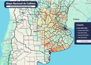 El Gobierno Nacional presentó el Mapa de Cultivos