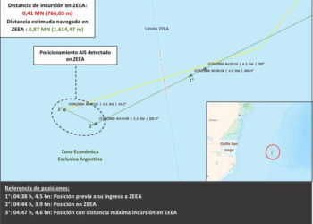 El Gobierno Nacional endurece controles contra la pesca ilegal y sanciona buque extranjero