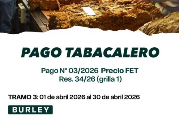 Pagan el tercer tramo del retorno a tabacaleros