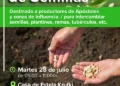 Apóstoles: encuentro de Intercambio de Semillas Destinado a Productores
