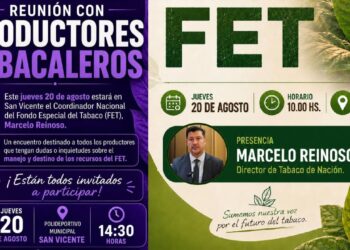 El coordinador nacional de tabaco visita Misiones