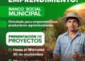 Apóstoles: Convocatoria del Banco Social Municipal para emprendedores y productores