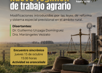  Jornada de capacitación sobre el nuevo régimen de trabajo agrario