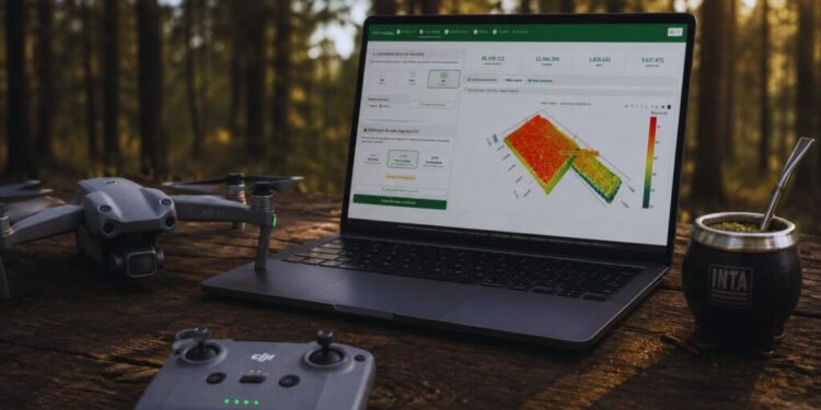Nueva herramienta que simplifica el análisis de datos forestales con drones