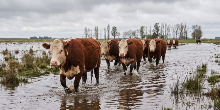 El fenómeno de El Niño amenaza al stock ganadero del Litoral