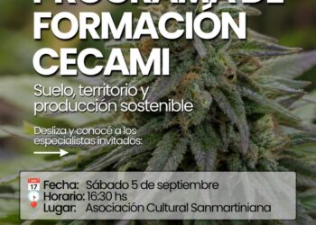 Capacitación y formalización de productores vinculados al cannabis